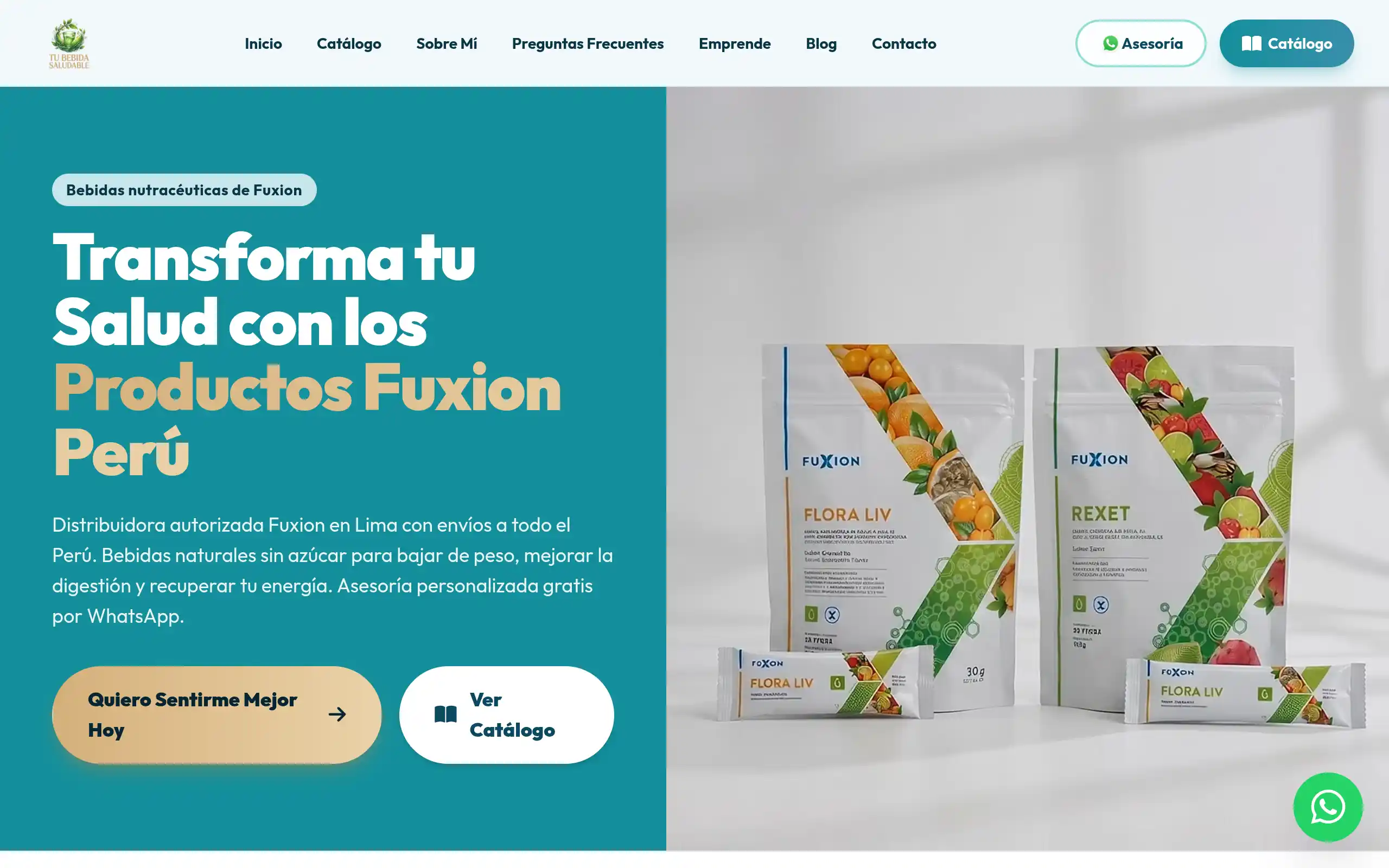 Captura real de Nutrix Salud — https://nutrixsalud.com/